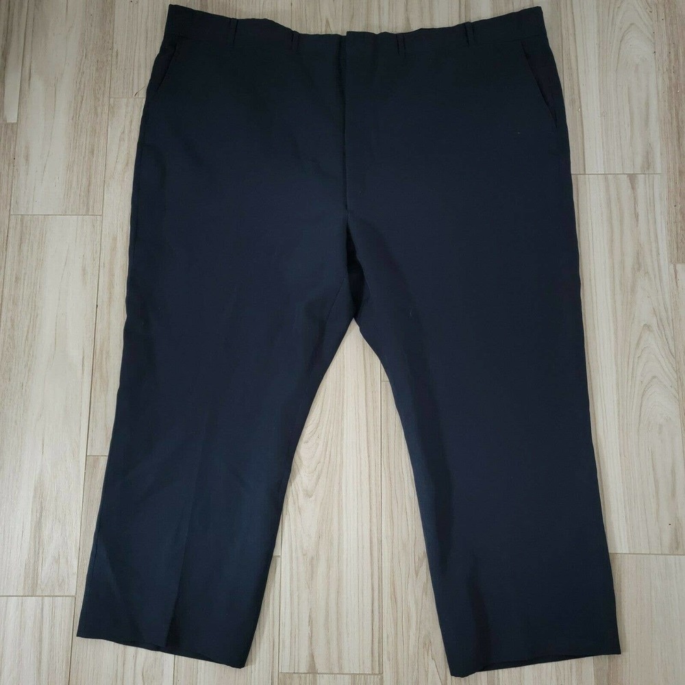 Vintage 80's Mens blue golf pants 50x28 waist Higgins Slacks Trousers Big Tall